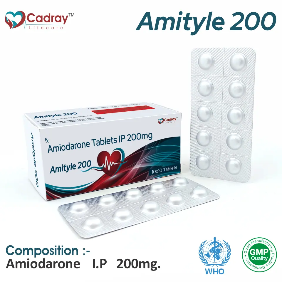 Amiodarone 200 mg Tablet PCD Pharma